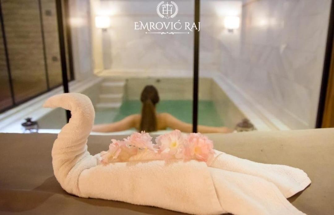 Hotel Emrovic Raj Novi Pazar Bagian luar foto